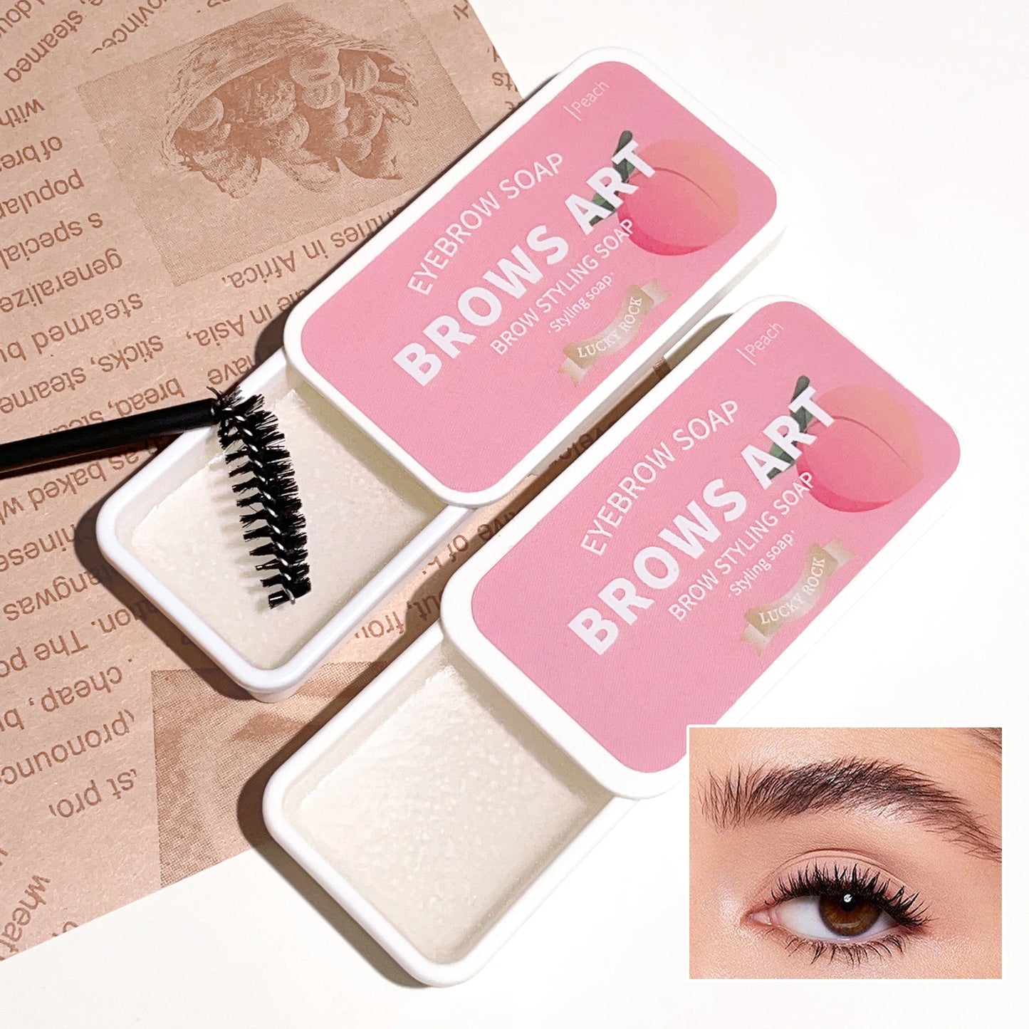 eyebrow styling wax