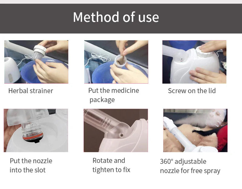 Facial Steamer Warm Mist Humidifier