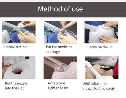 Facial Steamer Warm Mist Humidifier