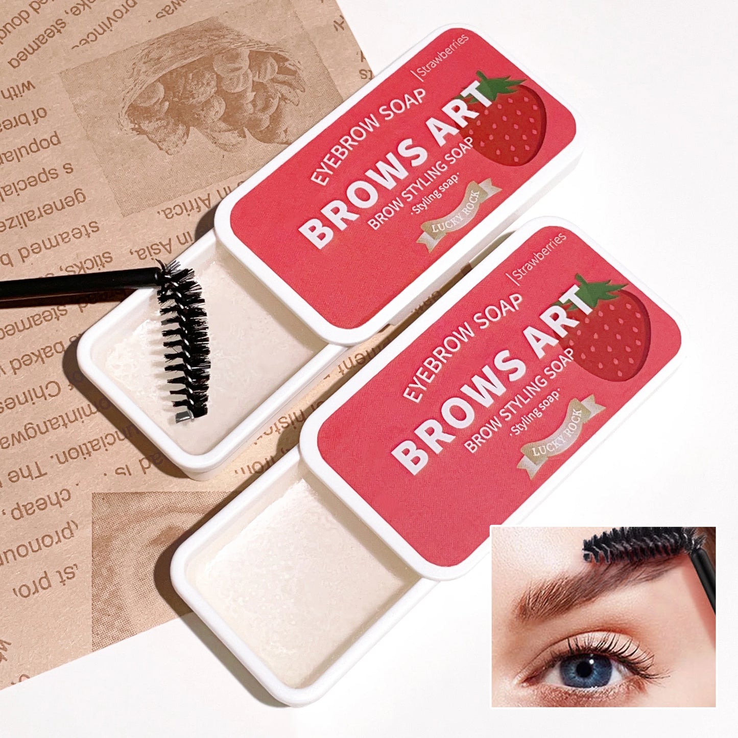 eyebrow styling wax