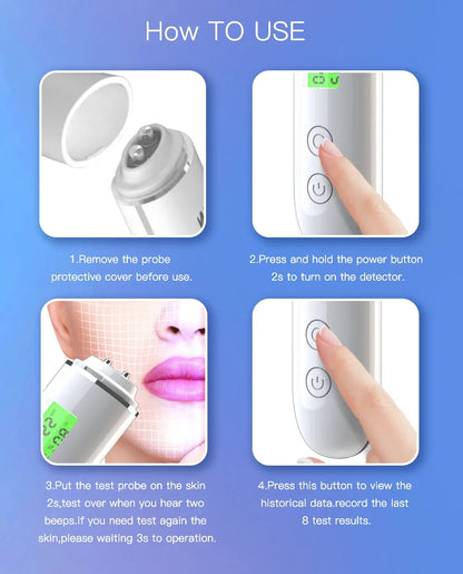 Portable Rechargeable Skin Analyzer