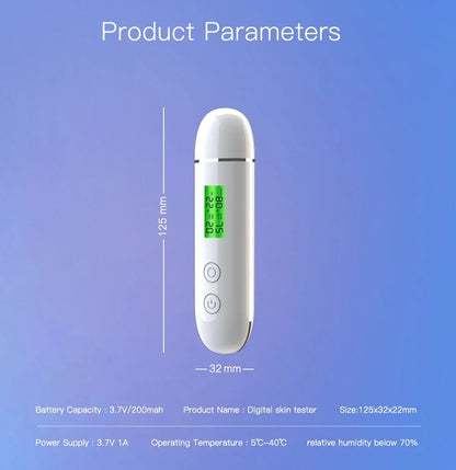 Portable Rechargeable Skin Analyzer