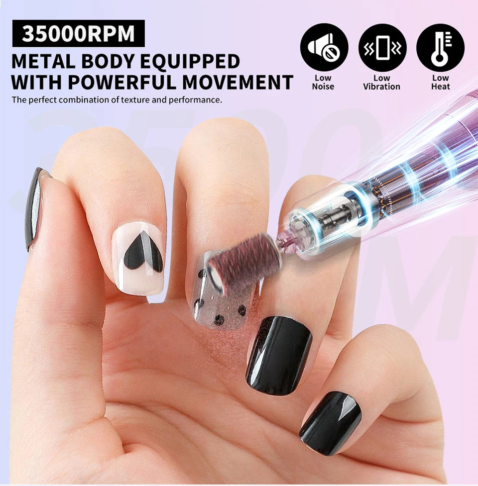 Electric Nail Drill Machine