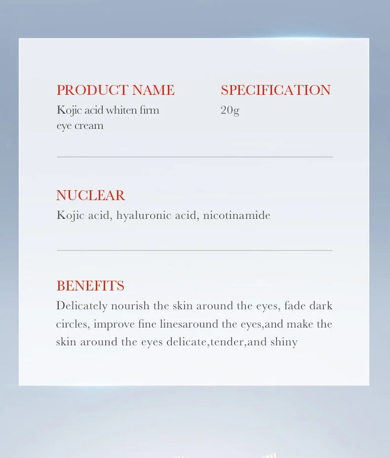 Kojic Acid Retinol Eye Cream