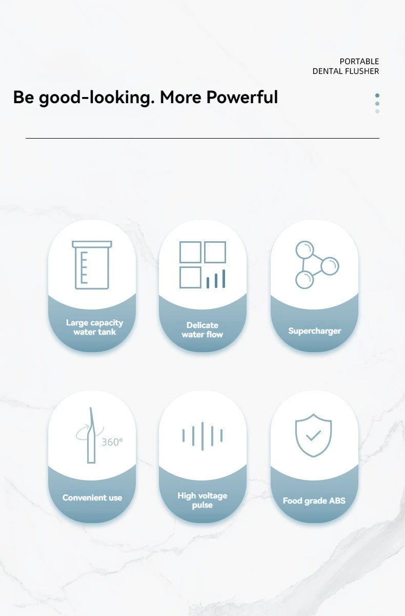 Portable Teeth Clean Water Dental Floss