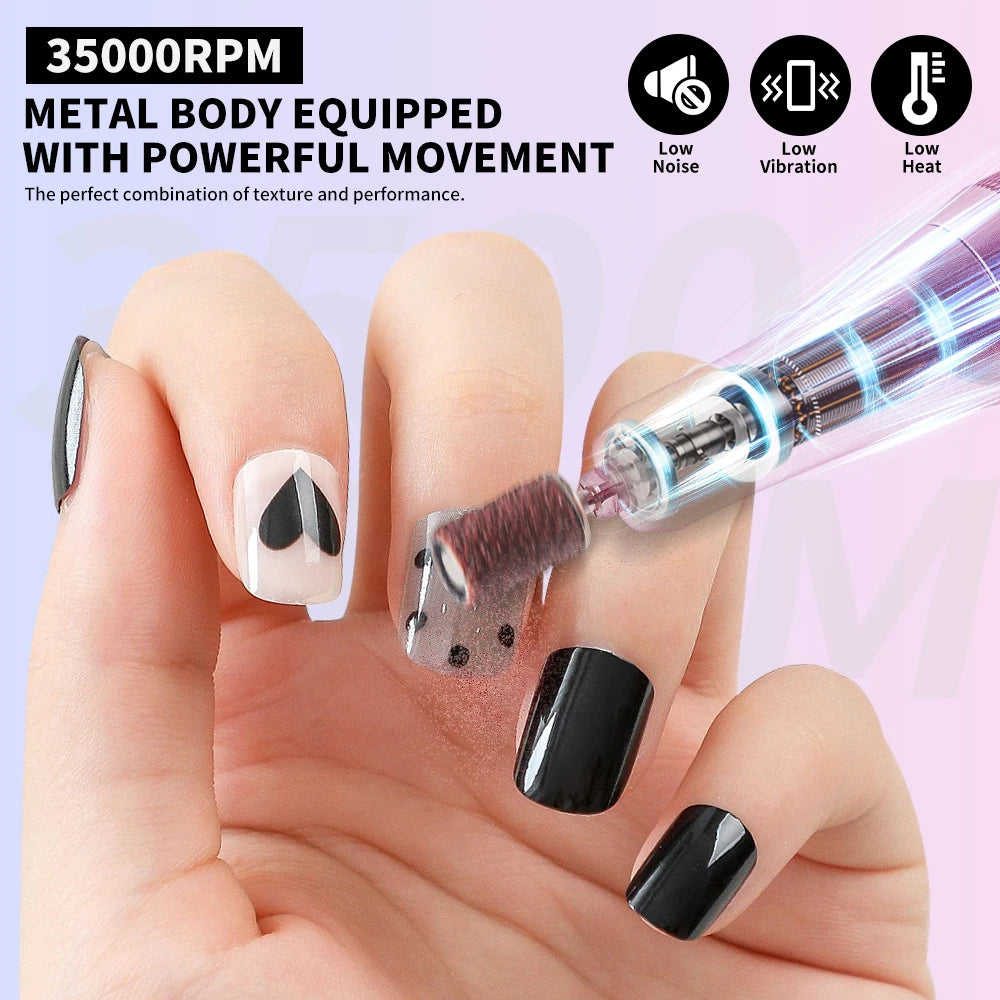Electric Nail Drill Machine