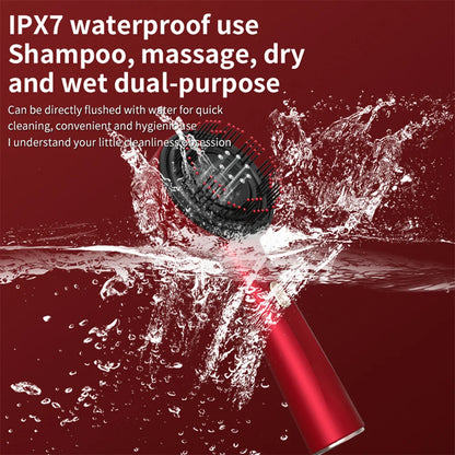 Electric Vibration Massage Comb Red Light Therapy