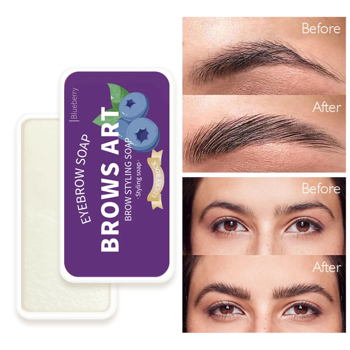 eyebrow styling wax