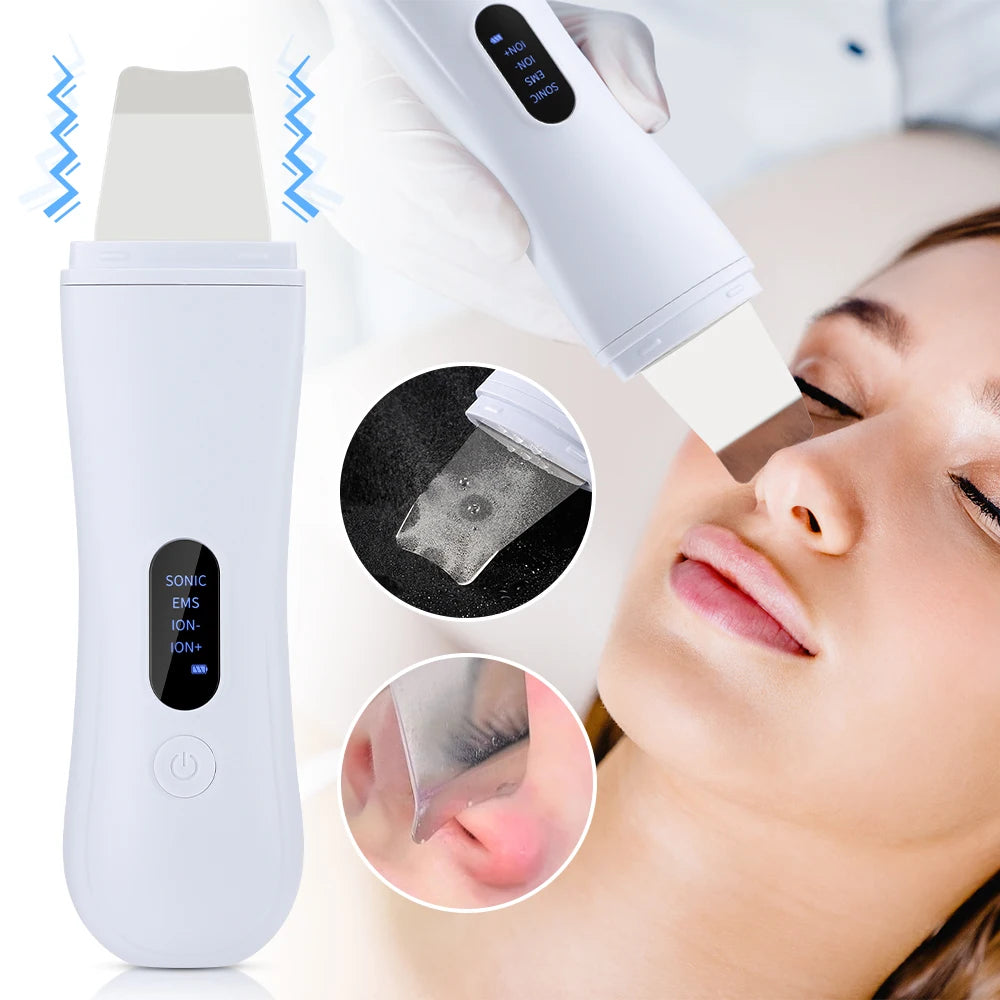 Ultrasonic Skin Scrubber Peeling Blackhead Remover
