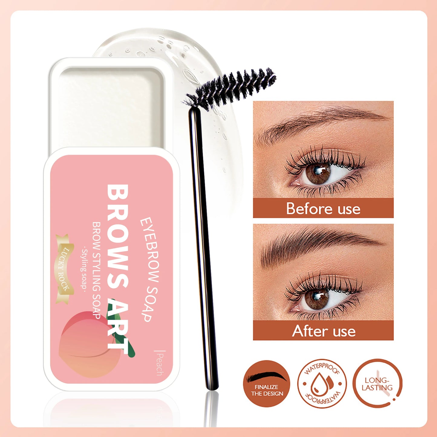 eyebrow styling wax