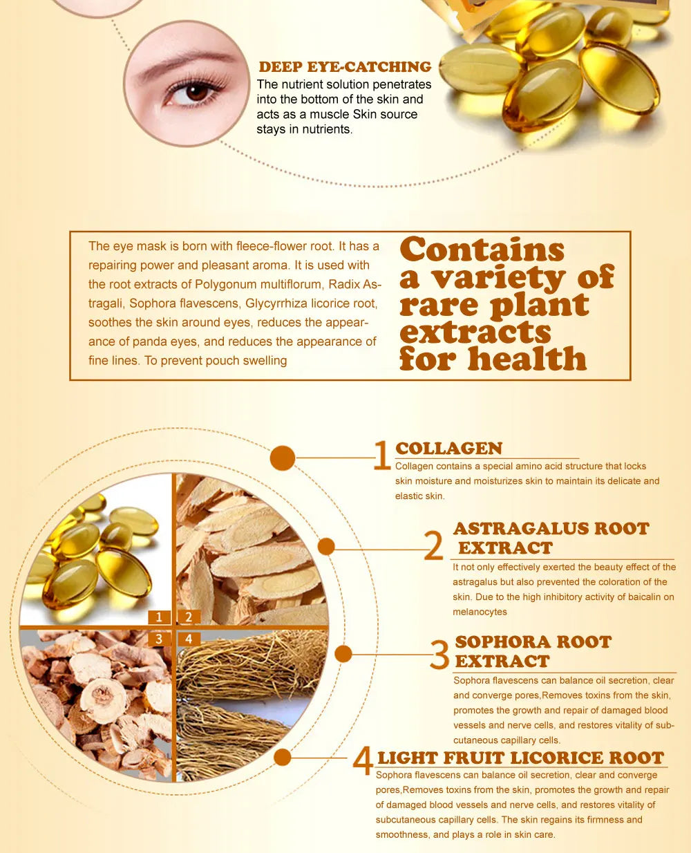 Gold Collagen Crystal Eye Mask