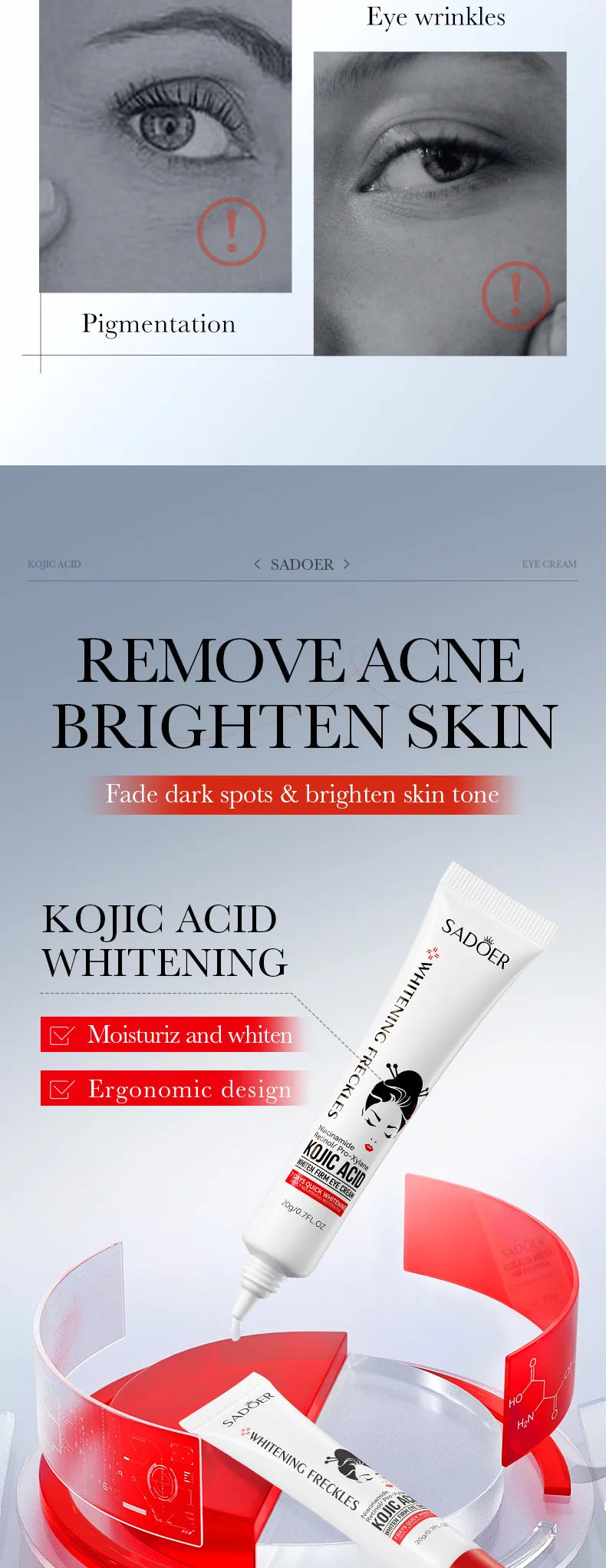 Kojic Acid Retinol Eye Cream