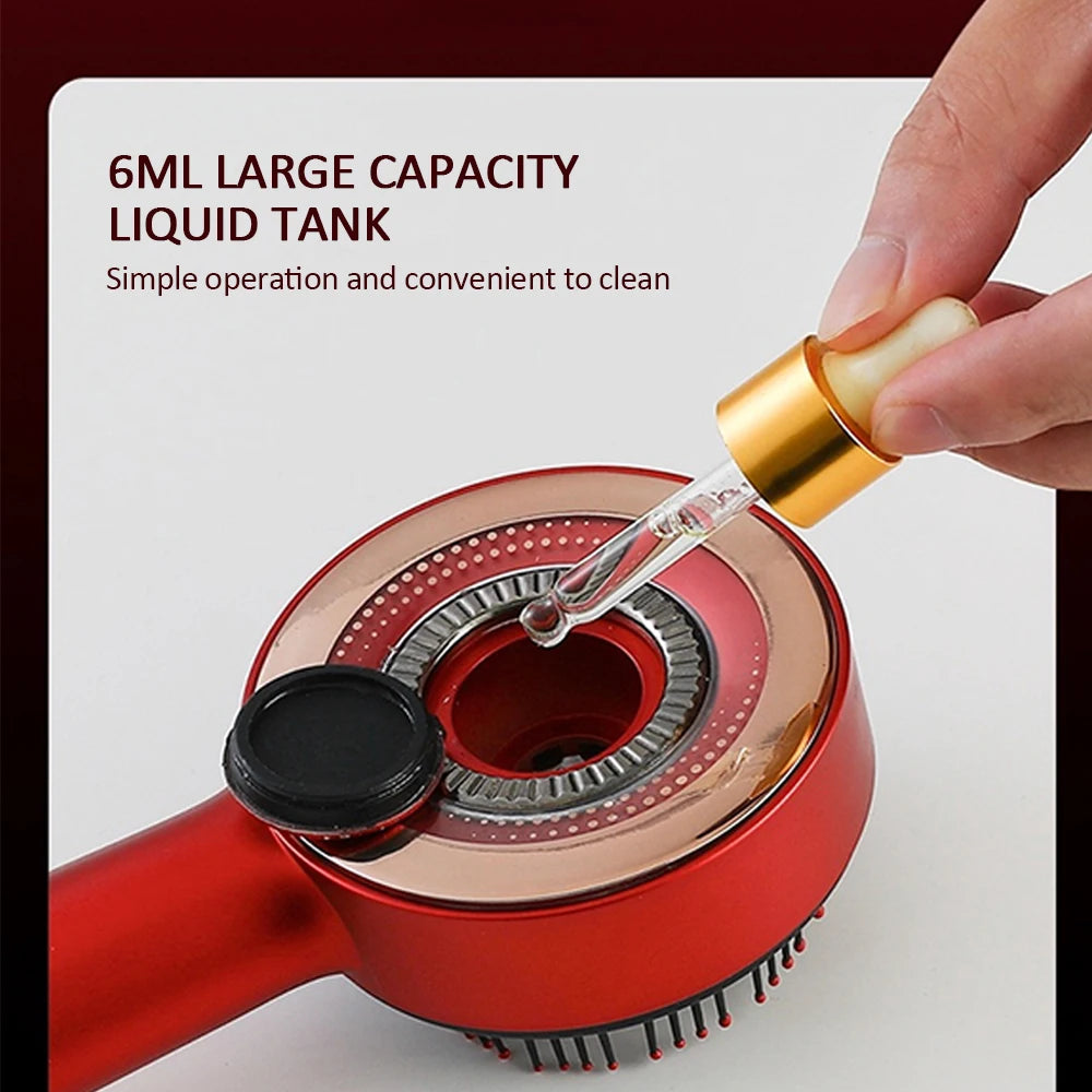 Electric Vibration Massage Comb Red Light Therapy