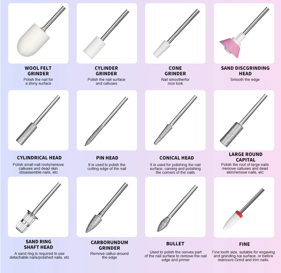 Electric Nail Drill Machine