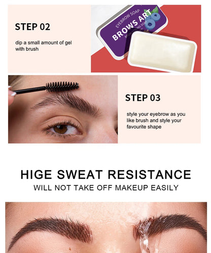 eyebrow styling wax
