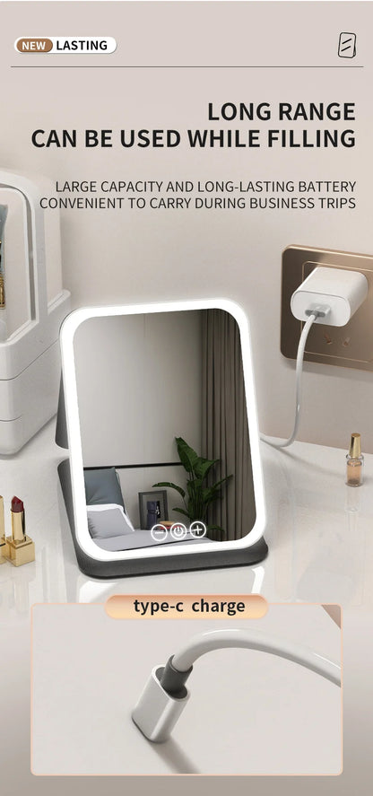 LED Dimmable Makeup Mirror